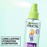 Garnier Fructis Curls Method Hydration Refreshing Spray, Revives curl bounce, 48H Hydration & Definition