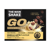 The Man Shake Go Vanilla Latte 56g -10 packs The Man Shake Go Vanilla Latte 56g -10 packs