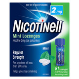 Nicotinell Mini Lozenge Regular Strength 81 Pack 2mg