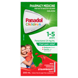 Panadol Children 1-5 Years Strawberry 200mL
