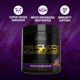 EHPlabs OxyShred Hardcore Ultra Concetration Grape Bubblegum 248g