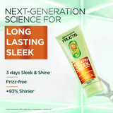 Garnier Fructis Keratin Sleek Shampoo for frizzy, dry hair, 3 days of Sleek & Shine Hair 200ml