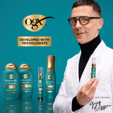 OGX ProGrowth + Peptide Conditioner, Thickens and Strengthens Hair 385mL