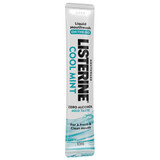 Listerine Cool Mint On-The-Go Liquid Mouthwash Sachets – Zero Alcohol Mild Taste Travel Mouthwash (10ml x 15 Single-Use Packs)