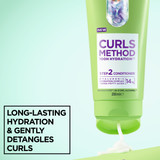 Garnier Fructis Curls Method Conditioner, Intensely hydrates and gently detangles all curl types