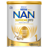 Nestle NAN SUPREMEpro 1 Infant Formula for Newborns, Suitable from Birth - 800g