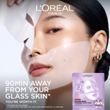 L'Oréal Paris Revitalift Filler Glass Skin Hydrogel Glow Mask