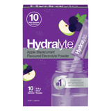 Hydralyte Apple Blackcurrant Flavoured Electrolyte Powder Stick Sachets 10 Pack