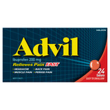 Advil Tablets 200mg Ibuprofen 24 Pack Advil Tablets 200mg Ibuprofen 24 Pack