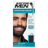 Just For Men Moustache & Beard Colour Real Black
