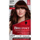 Schwarzkopf Brilliance Brown Hair Dye 68 Chocolate Rush Permanent Each
