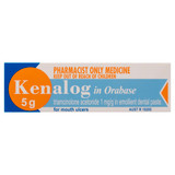 KENALOG IN ORABASE for Mouth Ulcers 5g KENALOG IN ORABASE for Mouth Ulcers 5g