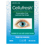 Cellufresh® Lubricant Eye Drops 30 x 0.4 mL Cellufresh® Lubricant Eye Drops 30 x 0.4 mL