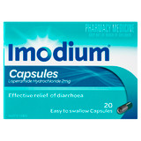 Imodium Diarrhoea Relief Capsules 20 Pack