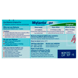 Mylanta 2Go Antacid Original Chewable Tablets Lemon Mint 24 Pack