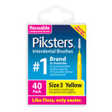 Piksters Interdental Brushes Yellow Size 3 40pk
