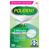Polident 3 Minute Daily Cleanser for Dentures 36 Tablets