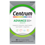 Centrum Advance 50+ Adults 60 Film Coated Tablets Centrum Advance 50+ Adults 60 Film Coated Tablets