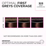 L'Oréal Paris Casting Crème Gloss Semi-Permanent Hair Colour - 323 Dark Chocolate (Ammonia Free) L'Oréal Paris Casting Crème Gloss Semi-Permanent Hair Colour - 323 Dark Chocolate (Ammonia Free)