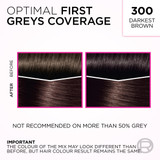 L'Oréal Paris Casting Crème Gloss Semi-Permanent Hair Colour - 300 Darkest Brown (Ammonia Free) L'Oréal Paris Casting Crème Gloss Semi-Permanent Hair Colour - 300 Darkest Brown (Ammonia Free)