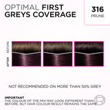 L'Oréal Paris Casting Crème Gloss Semi-Permanent Hair Colour - 316 Prune (Ammonia Free) L'Oréal Paris Casting Crème Gloss Semi-Permanent Hair Colour - 316 Prune (Ammonia Free)