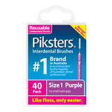 Piksters Interdental Brushes Purple Size 1 40pk