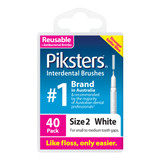 Piksters Interdental Brushes White Size 2 40pk
