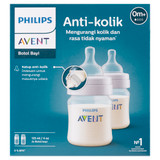 Philips Avent Anti-Colic Baby Bottles, 125mL, 2-pack