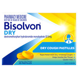 Bisolvon Dry Pastilles Honey Lime 20