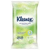 Kleenex Anti-Bacterial To-Go Wipes 15 Pack