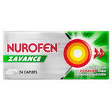 Nurofen Zavance Fast Pain Relief Caplets 256mg Ibuprofen 24 pack