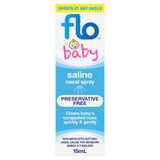 FLO Baby Saline Nasal Spray 15mL 