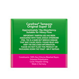 Carefree Original Super Tampons 32 pack