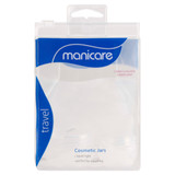 Manicare Cosmetic Jars, With Spatula, 2 Pack Manicare Cosmetic Jars, With Spatula, 2 Pack