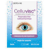 Celluvisc® Lubricant Eye Drops 30 x 0.4 mL Celluvisc® Lubricant Eye Drops 30 x 0.4 mL