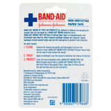 Band-Aid First Aid Non-Irritating Paper Tape 2.5cm x 9.1m 1 Pack