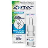 Zyrtec Levocabastine Nasal Spray Hayfever & Allergy Relief 10mL (100 Sprays)