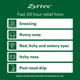 Zyrtec Rapid Acting Hayfever & Allergy Relief Antihistamine Liquid Capsules 28 Pack