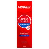 Colgate Optic White Luminous High Impact Teeth Whitening Toothpaste, 85g