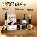 L'Oréal Paris Préférence Le Blonding Permanent Hair Colour - 11.21 Ultra Light Cool Pearl Blonde