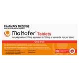 Maltofer Iron 100mg 30 Tablets Maltofer Iron 100mg 30 Tablets