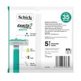 Schick Exacta 2 Sensitive 5 Pack