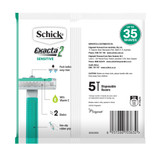 Schick Exacta 2 Sensitive 5 Pack