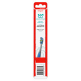 Colgate 360° Advanced Whole Mouth Health Manual Toothbrush, 1 Pack, Medium Bristles with 4 Zone Bacteria Removing Action