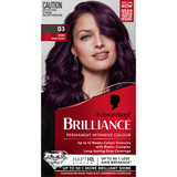 Schwarzkopf Brilliance Purple Hair Dye 03 Dark Amethyst Permanent Each