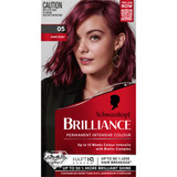 Schwarzkopf Brilliance Purple Hair Dye 05 Dark Ruby Permanent Each