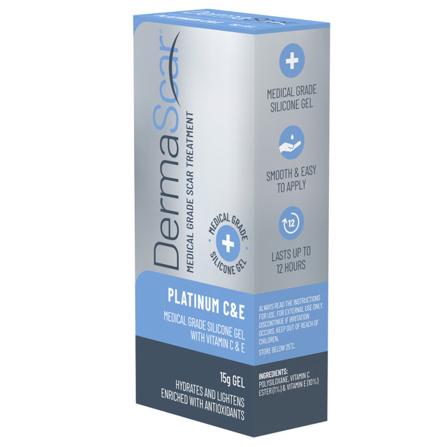 DermaScar Platinum C & E Silicone Gel 15g DermaScar Platinum C & E Silicone Gel 15g