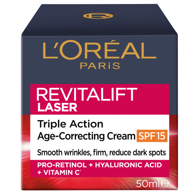 L'Oréal Paris Revitalift Laser X3 Anti-Ageing Day Cream SPF 15 50ml