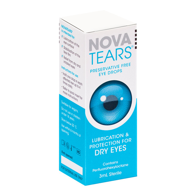 NovaTears® Lubricating Eye Drops 3mL NovaTears® Lubricating Eye Drops 3mL