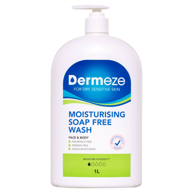 Dermeze Moisturising Soap Free Wash 1L Dermeze Moisturising Soap Free Wash 1L